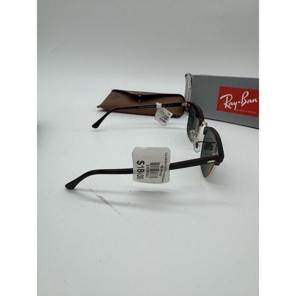 RAY-BAN RB 3016 W0366 HAVANA GOLD CLUBMASTER AUTHENTIC FRAMES SUNGLASSES 49-21 - Picture 8 of 12